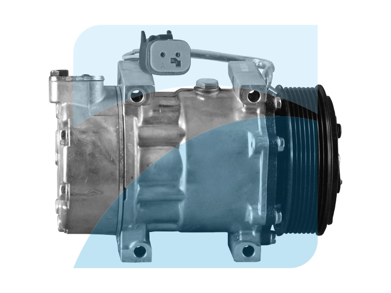 Compressor, air conditioning
