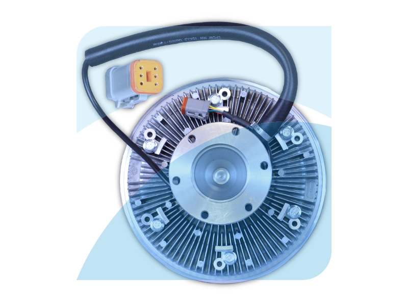 Clutch, radiator fan