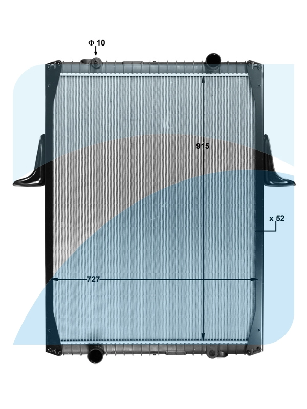 Radiator, engine cooling (10041902)
