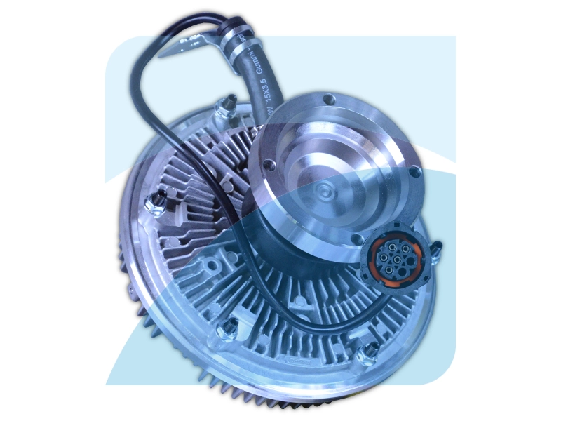 Clutch, radiator fan