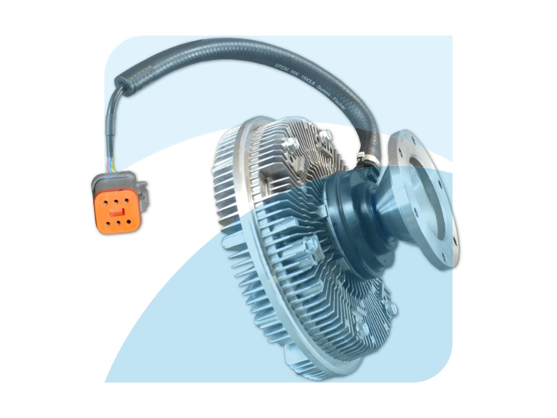 Clutch, radiator fan