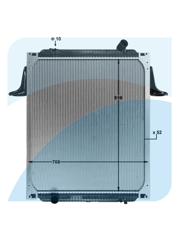 Radiator, engine cooling (10041919)
