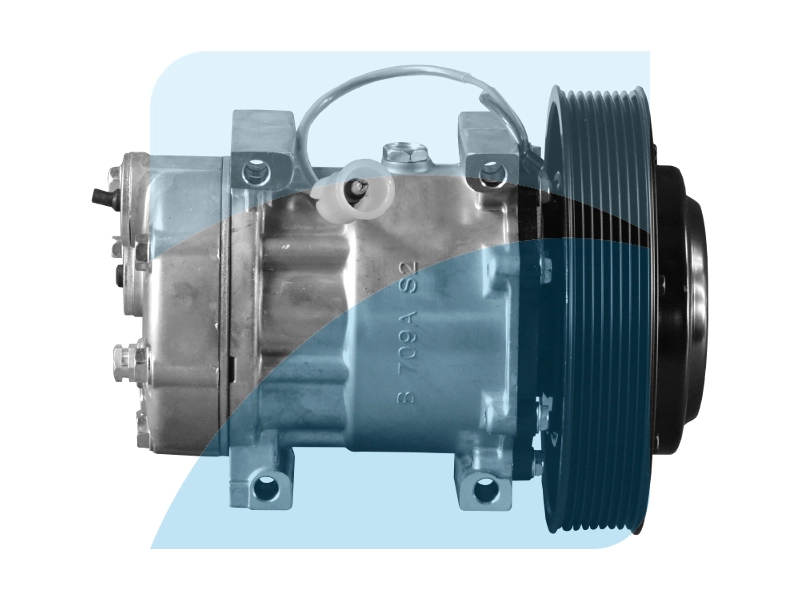 Compressor, air conditioning
