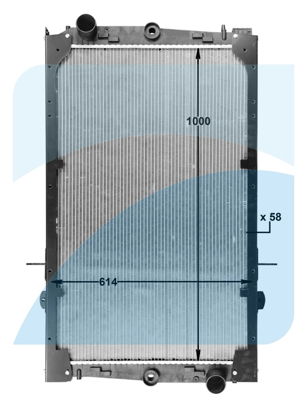 Radiator, engine cooling (10011020)