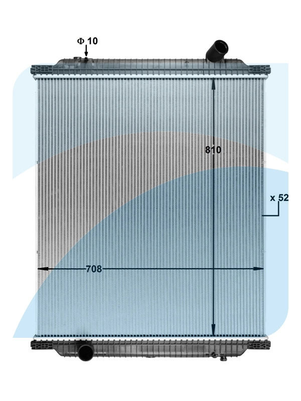 Radiator, engine cooling (11041919)