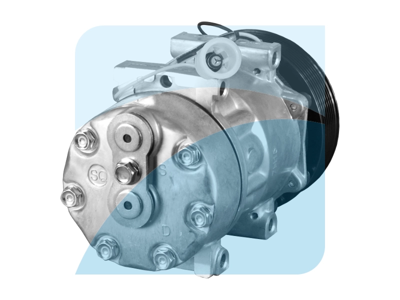 Compressor, air conditioning