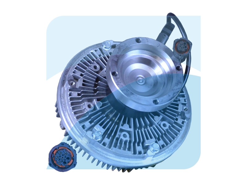 Clutch, radiator fan