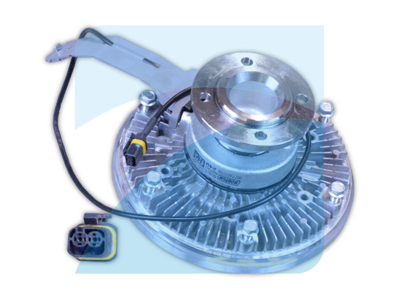 Clutch, radiator fan