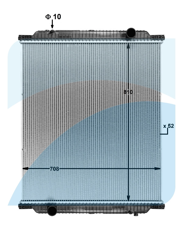 Radiator, engine cooling (11041921)