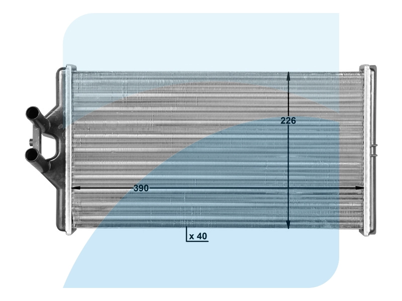 Heat Exchanger, interior heating (50033004)