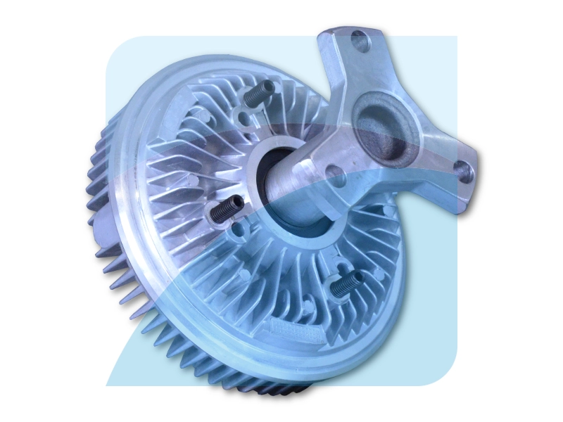 Clutch, radiator fan