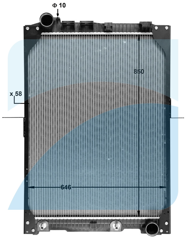 Radiator, engine cooling (10033024)
