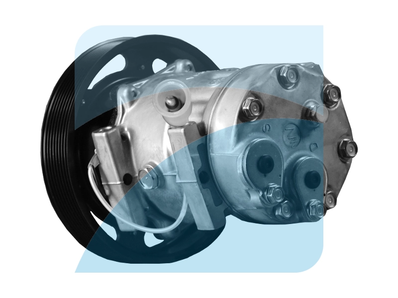 Compressor, air conditioning