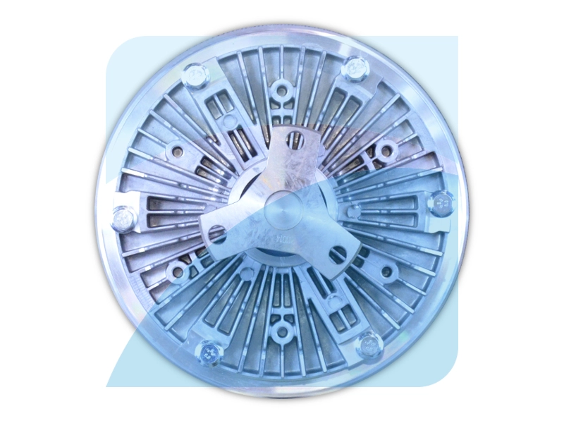 Clutch, radiator fan