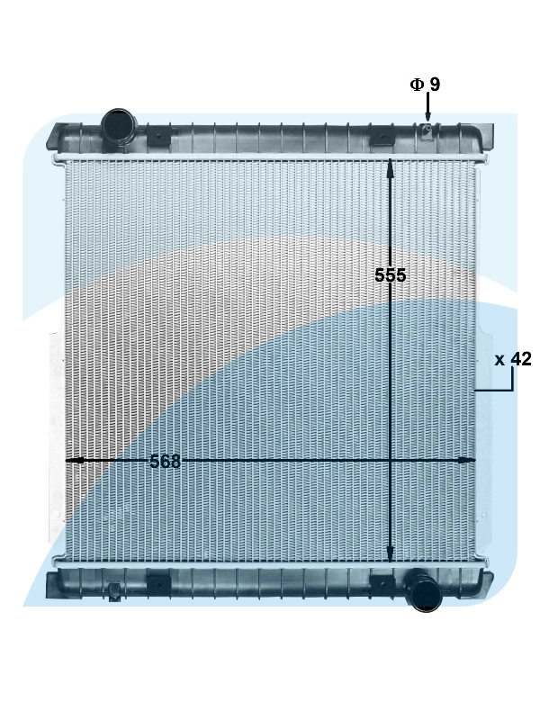 Radiator, engine cooling (10021930)