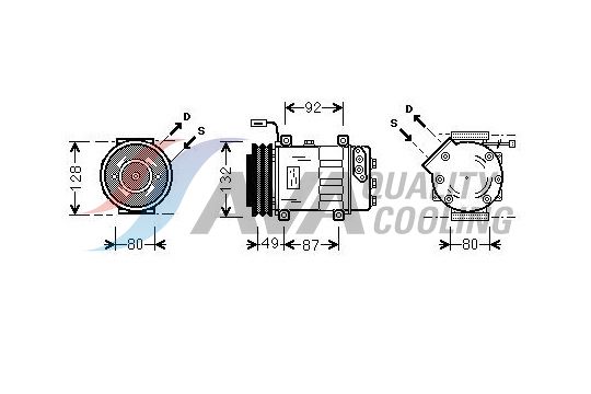 Compressor, air conditioning (45045002)