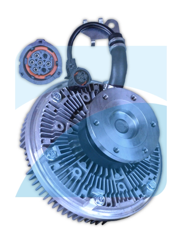 Clutch, radiator fan