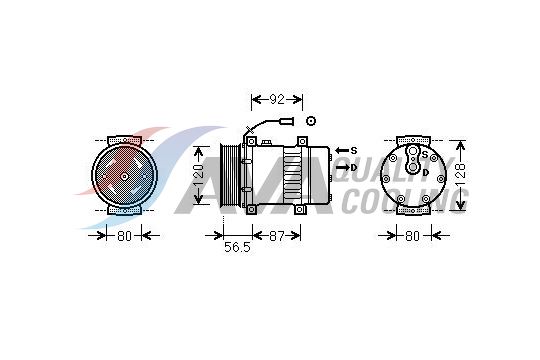 Compressor, air conditioning (45057006)