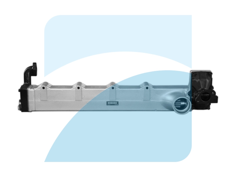 Cooler, exhaust gas recirculation (28031303)