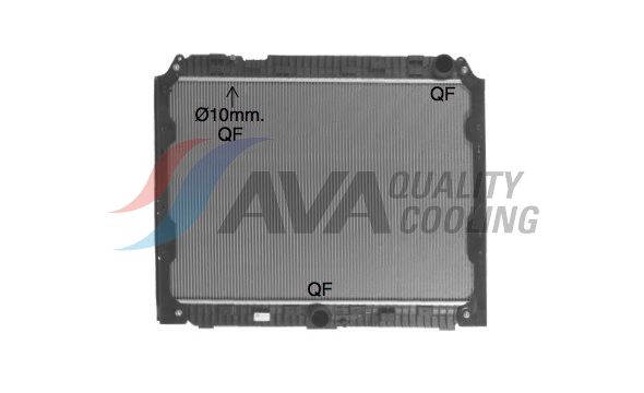 Radiator, engine cooling (10033073)