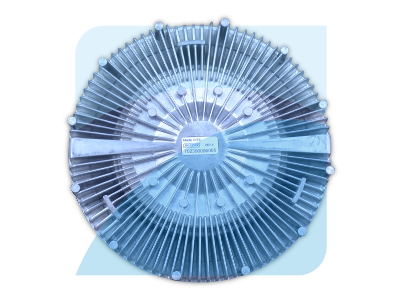 Clutch, radiator fan