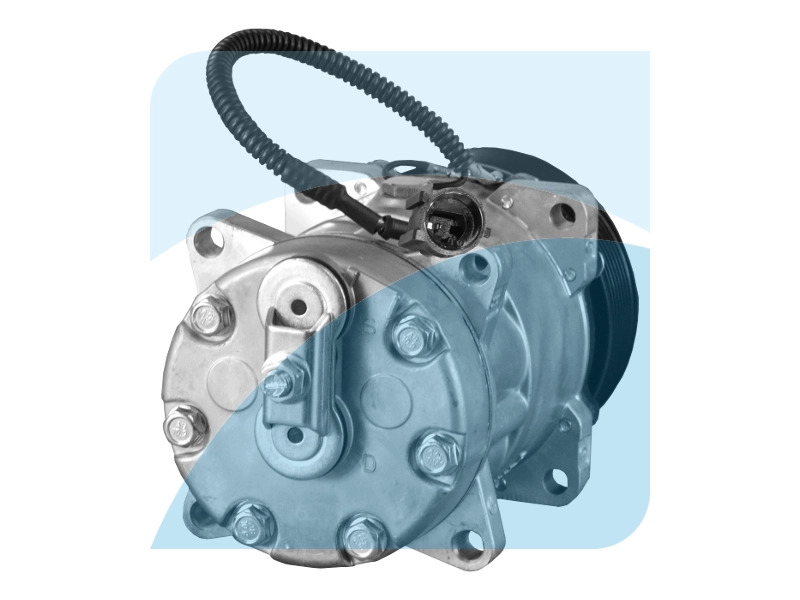 Compressor, air conditioning