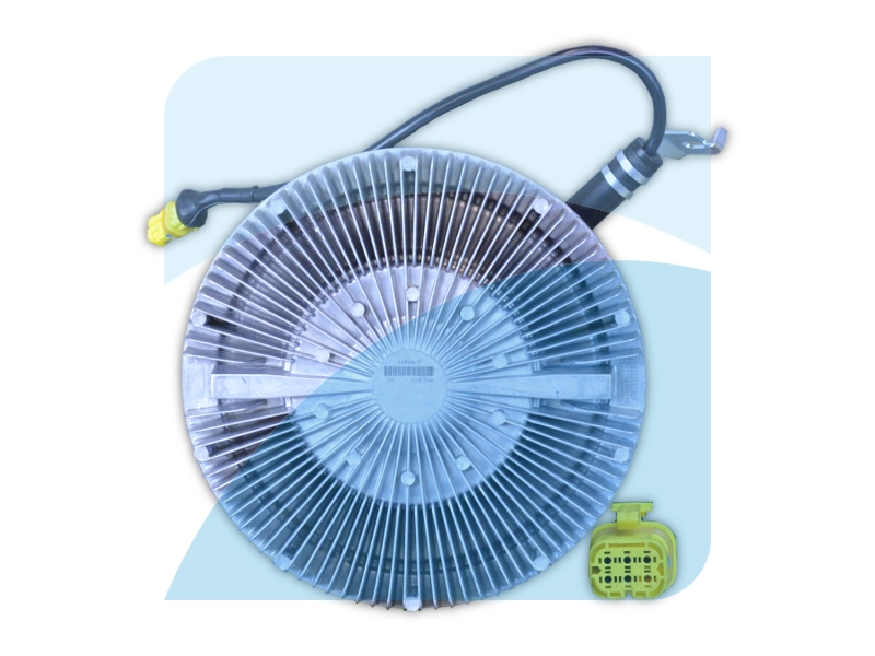 Clutch, radiator fan