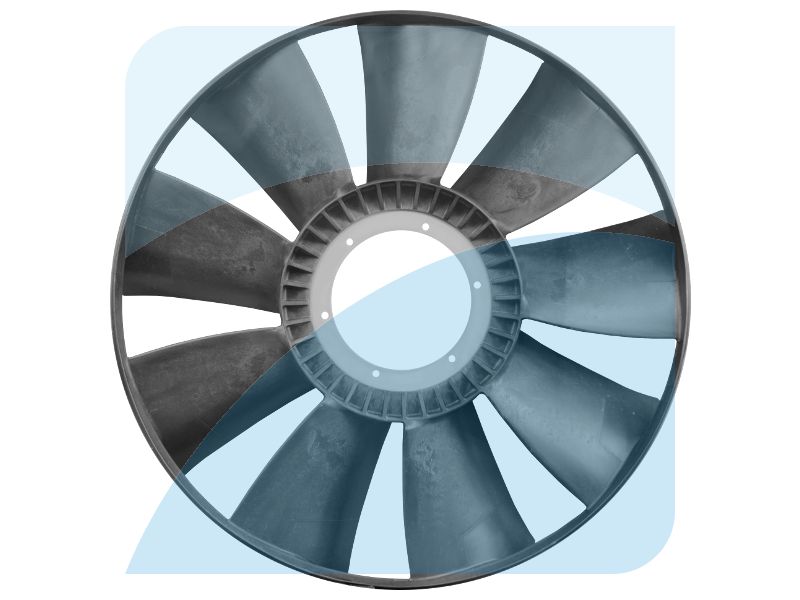 Fan Wheel, engine cooling (62031013)