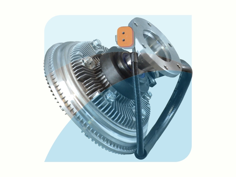 Clutch, radiator fan