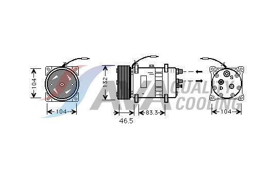 Compressor, air conditioning (45057002)