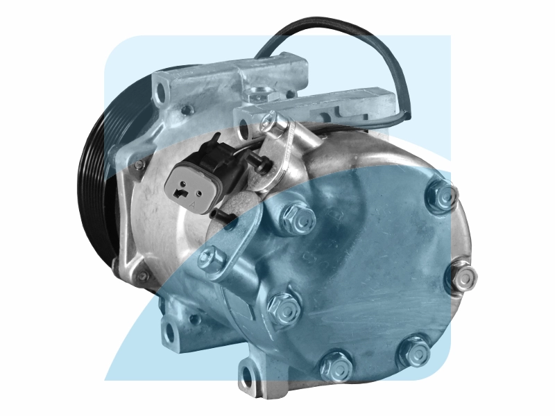 Compressor, air conditioning