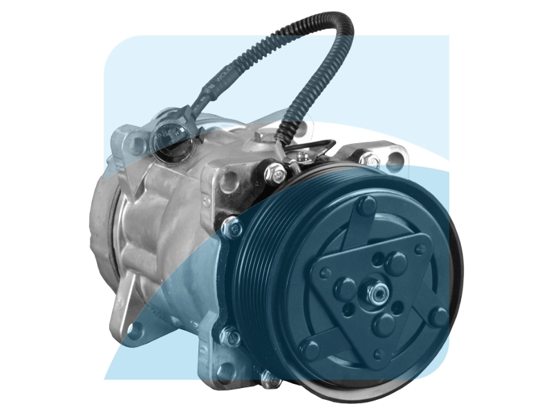 Compressor, air conditioning