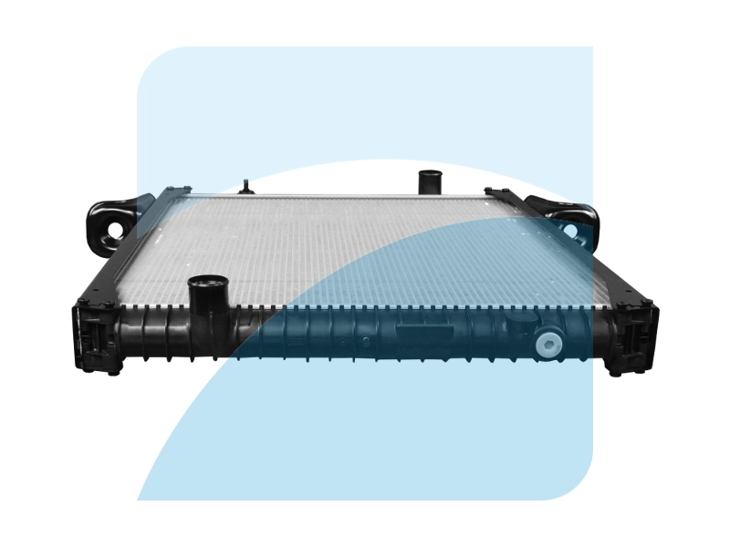 Radiator, engine cooling