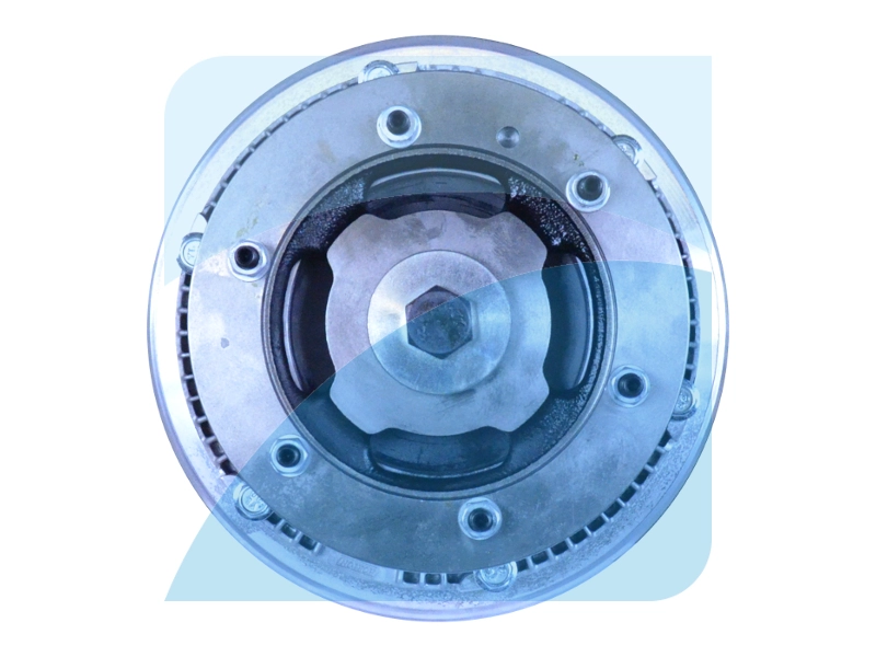 Clutch, radiator fan