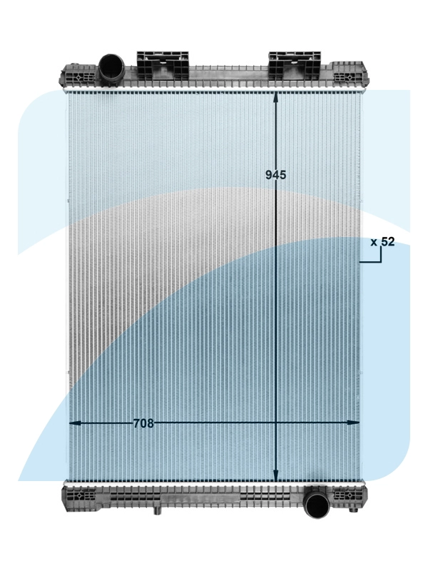 Radiator, engine cooling (11031902)