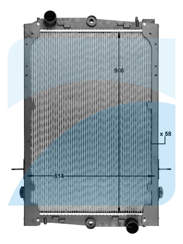 Radiator, engine cooling (10011007)