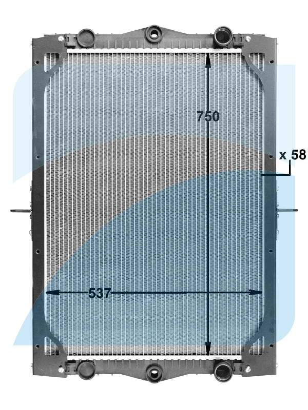 Radiator, engine cooling (10011022)