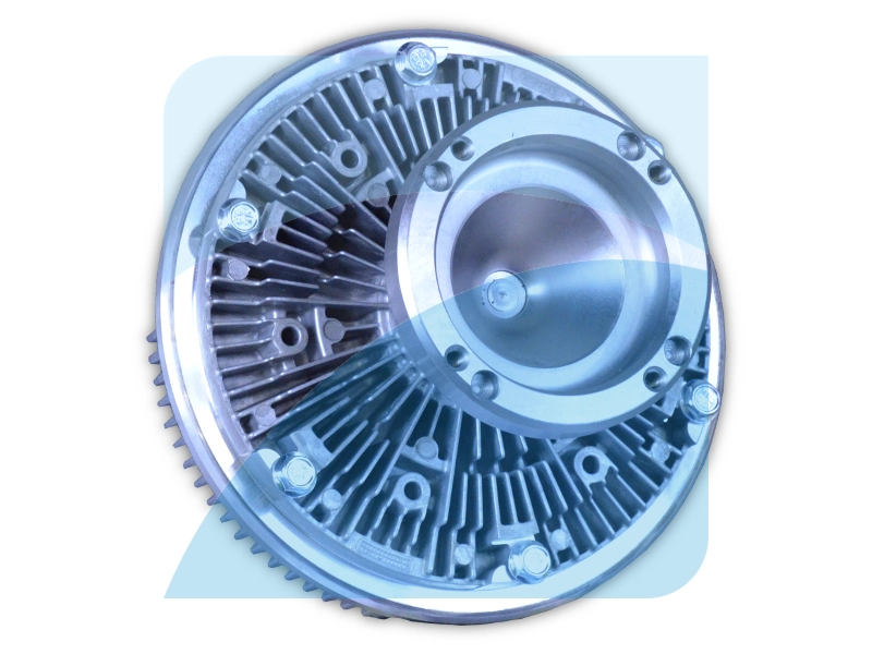 Clutch, radiator fan