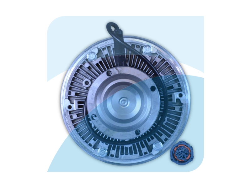 Clutch, radiator fan