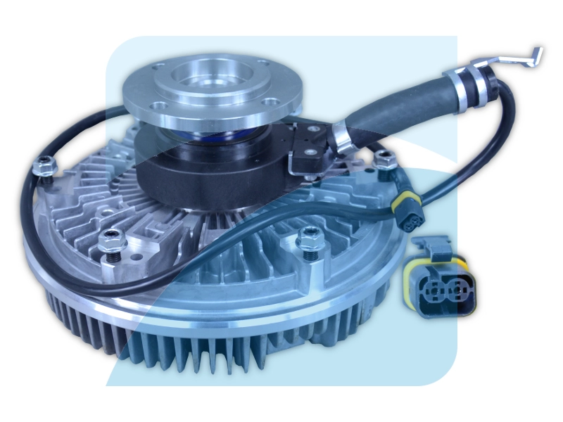 Clutch, radiator fan