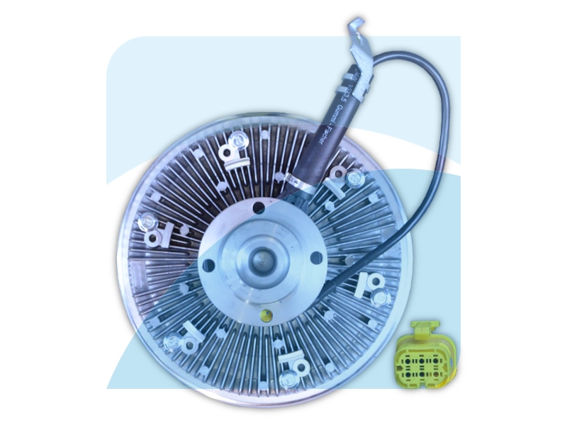 Clutch, radiator fan