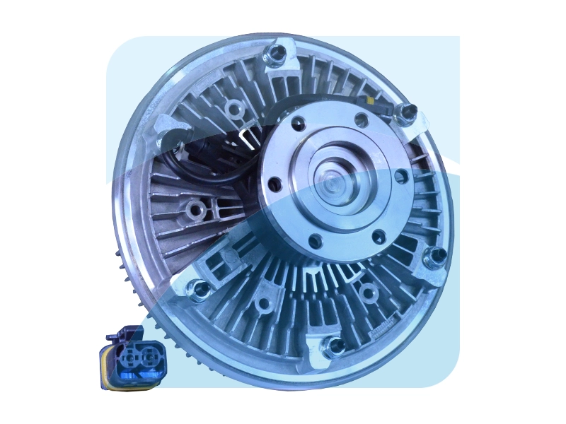 Clutch, radiator fan