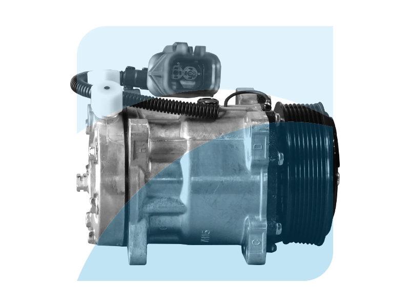 Compressor, air conditioning