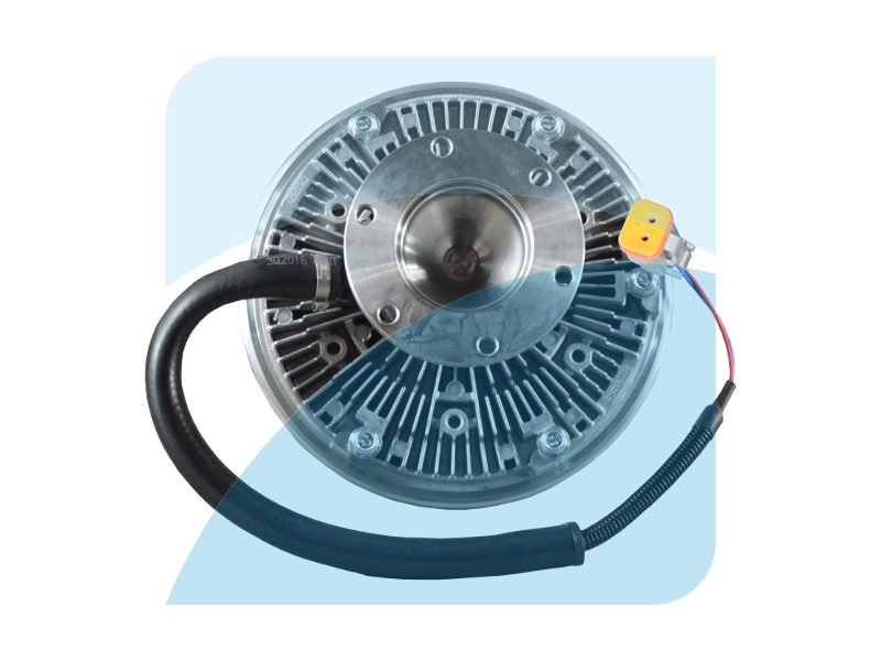 Clutch, radiator fan