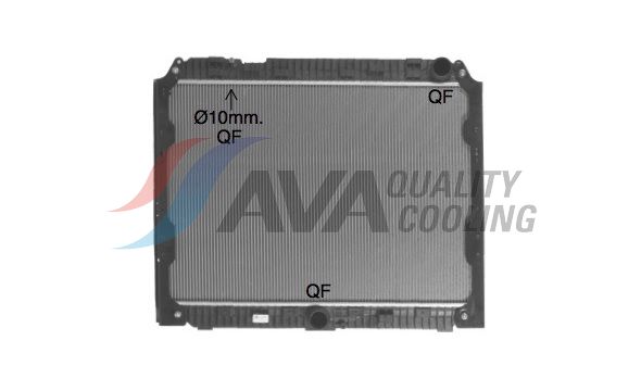 Radiator, engine cooling (10033071)