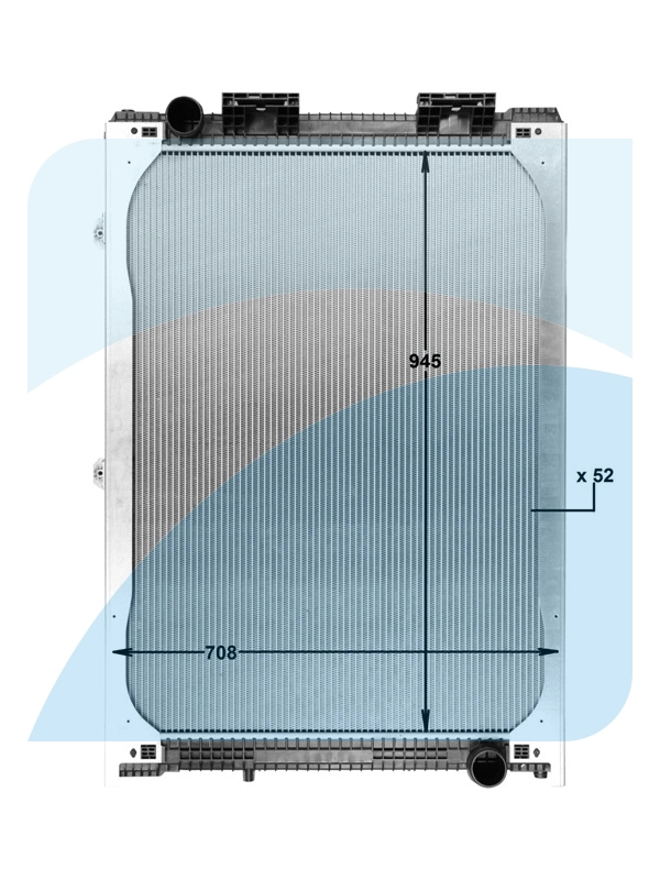 Radiator, engine cooling (10031902)