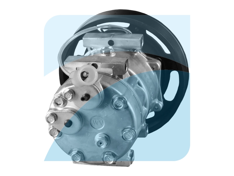 Compressor, air conditioning