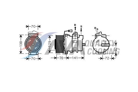 Compressor, air conditioning (45033003)