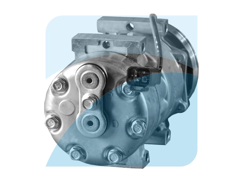 Compressor, air conditioning