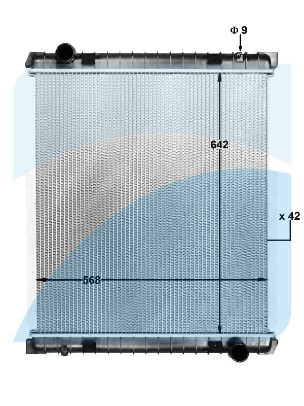 Radiator, engine cooling (10021929)